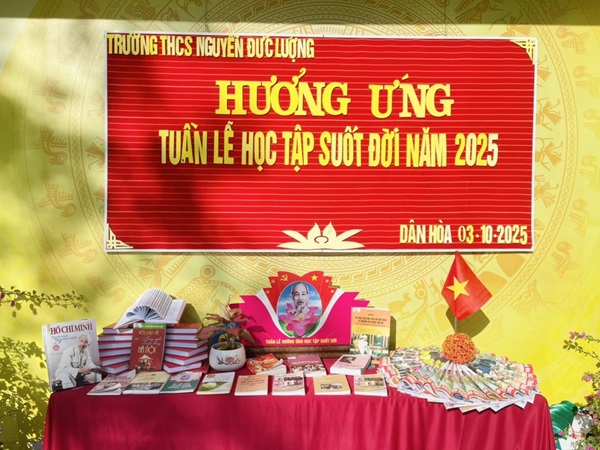 Trưng bày, triển lãm sách Hưởng ứng Tuần lễ học tập suốt đời năm 2025