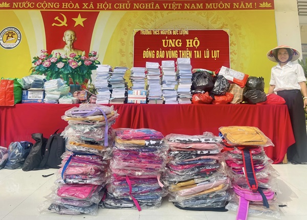  TRI ÂN NHỮNG TẤM LÒNG NHÂN ÁI ỦNG HỘ ĐỒNG BÀO VÙNG LŨ 