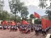 Hình ảnh học sinh tại buổi Lễ khai giảng