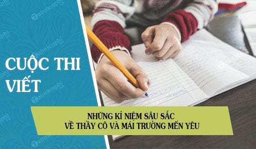 Kế hoạch tổ chức cuộc thi “Cảm xúc của em về mái trường, thầy cô” dành cho học sinh trung học cơ sở năm học 2021- 2022”.